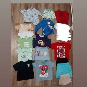 Assorted Kids' T-Shirts and Shorts Set